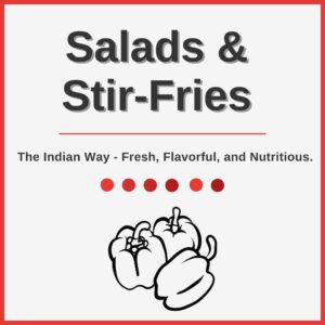 Salad and stir-fries thought by Anju in Auckland as Indian cooking class