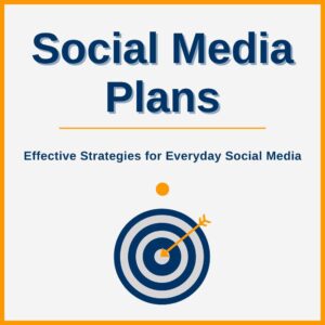 Illustration representing effective social media strategies, featuring icons of people, a thumbs-up, a heart, and a speech bubble, symbolizing engagement and communication.