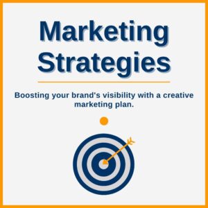 Marketing strategies workshop for groups and individuals, focusing on creative branding, tailored techniques, and effective email marketing.