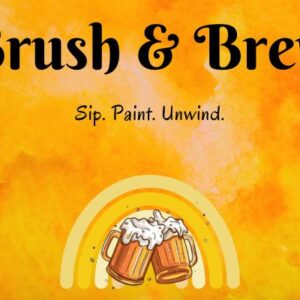 Brush & Brew Art Class