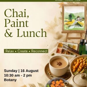Chai, Paint & Lunch - Painting Workshop