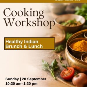 Healthy Indian Brunch & Lunch - Cooking Class