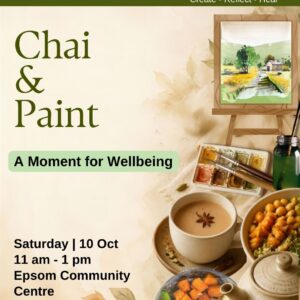 Chai & Paint – World Mental Health Day Workshop